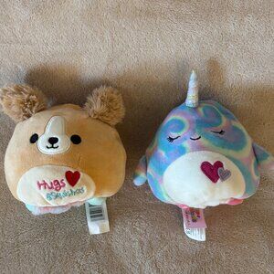 SQUISHMALLOW Pair of 5" FLIP-A-MALLOWS for Ages 3+ Years